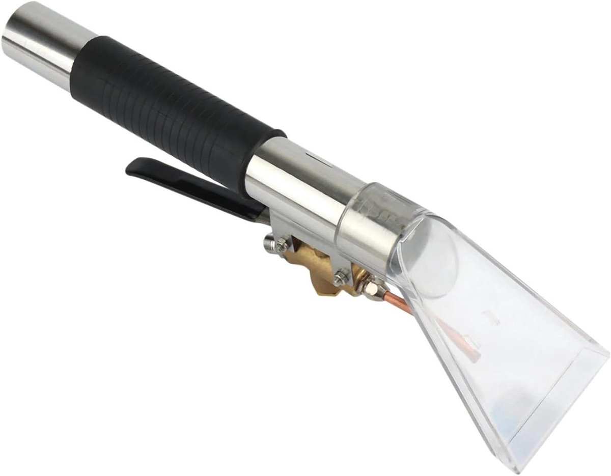 Tapijtreiniging Tool - Extractor Wand - Meubelreiniging Thuis - Roestvrij Staal - 39cm Lengte - Zilver Zwart