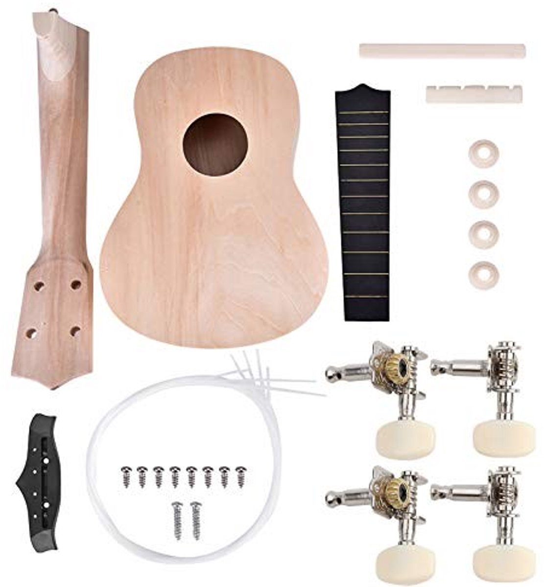 Dailygoods - DIY Ukelele Kit voor Kinderen en Volwassenen