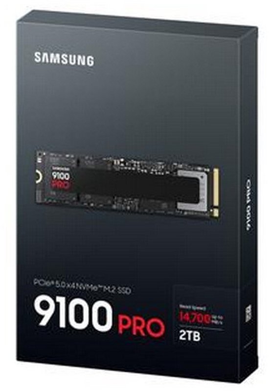 Samsung 9100 PRO - Interne SSD - PCIe 5.0 - NVMe M.2 - 2 TB