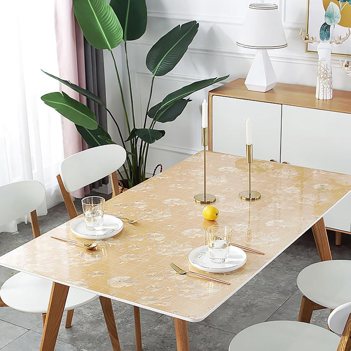 Tafelkleed Beschermer - Zacht Glas - Tafel Beschermen - 2mm Dik - 80x100cm - Transparant
