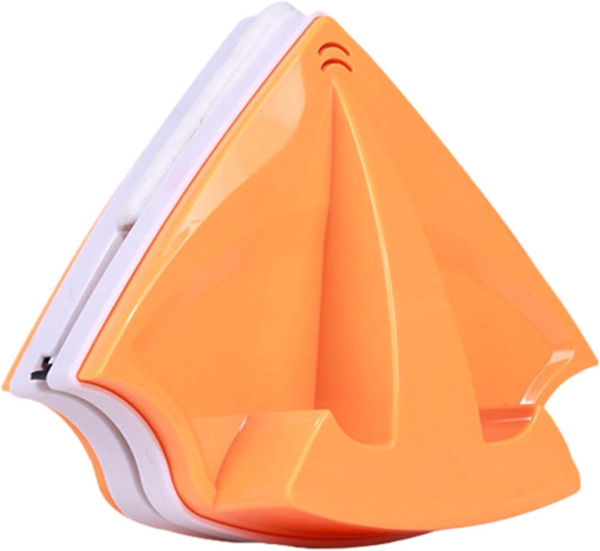 Magnetische raamreiniger - Dubbelzijdig glaswisser - Ramen schoonmaken - Reinig beide zijden tegelijk - 3-12 mm dikte - Oranje