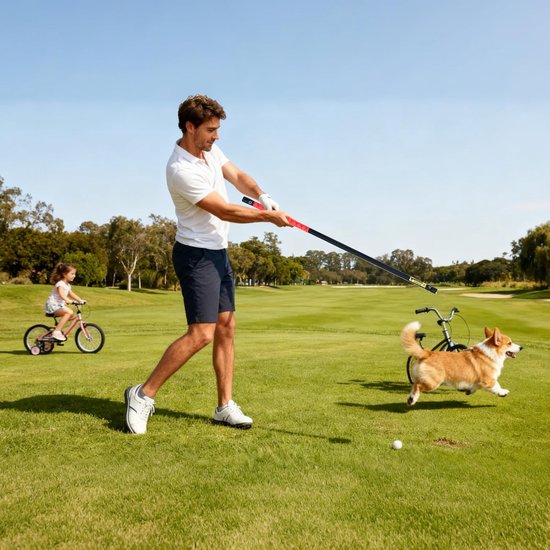 Golf Swing Trainer - Hulp voor uitlijning - Golfvaardigheden verbeteren - Visuele niveaucorrectie - 91 cm - Niet gespecificeerd van GOLF — afbeelding 3