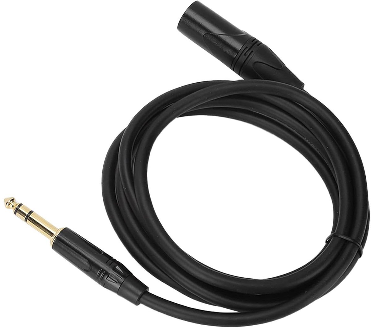XLR Kabel - Microfoonsnoer - Professionele Audio - Zuurstofvrij Koper - 10 Meter - Zwart