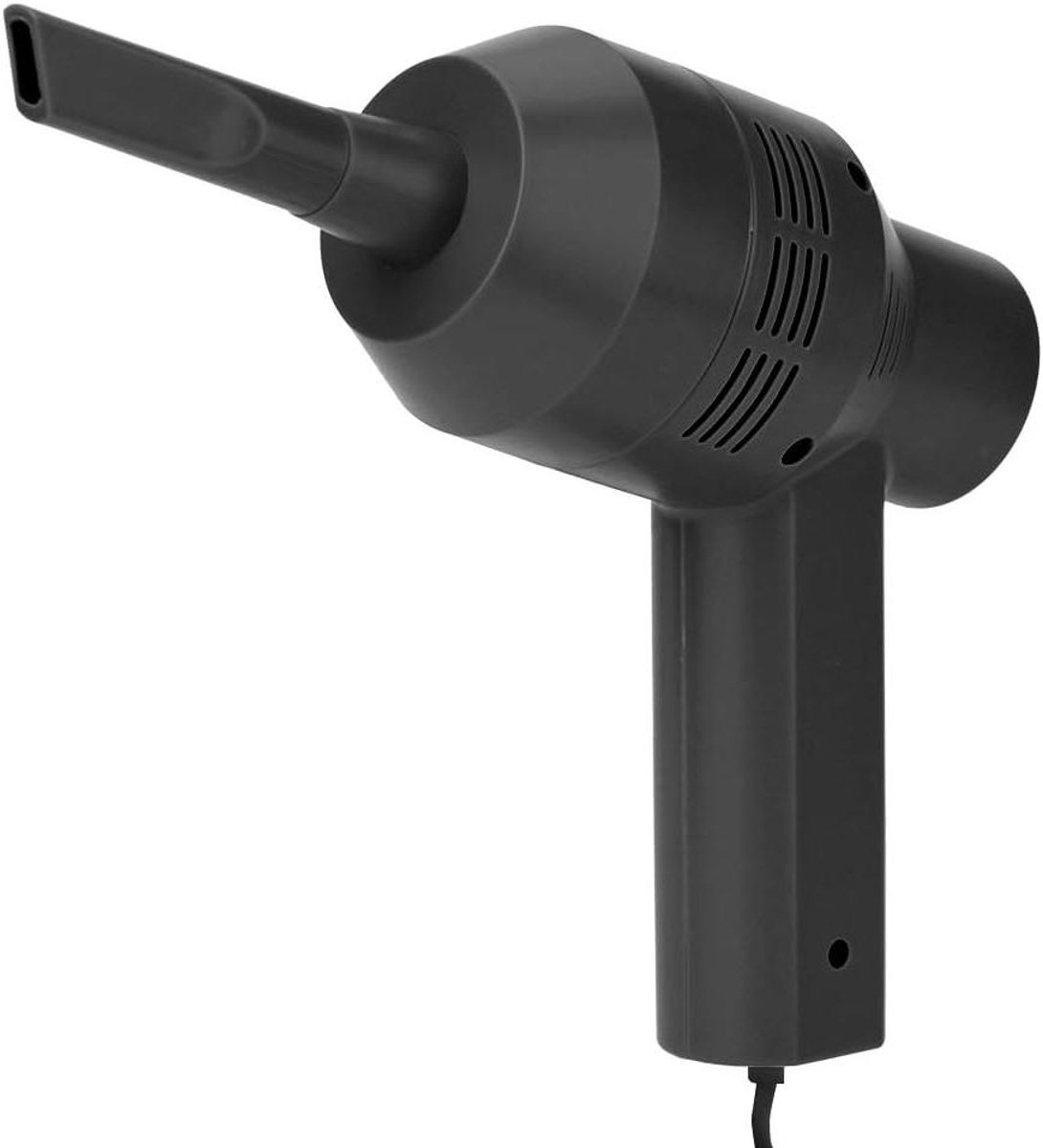 Mini Stofzuiger - Computerreiniger - Toetsenbord Schoonmaken - USB Aangedreven - Compact Formaat - Zwart
