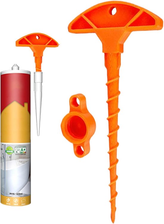 Afdichtingsspuit - Kit applicator - Reparatiewerkzaamheden - Lekvrije veiligheid - 15 x 7 cm - Uniek — afbeelding 5