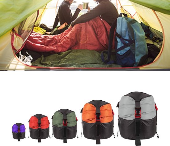 Compressie Opbergtas - Ruimtebesparende Zakken - Outdoor Activiteiten - Waterdicht Scheurbestendig - Grote Capaciteit - Rood — afbeelding 2