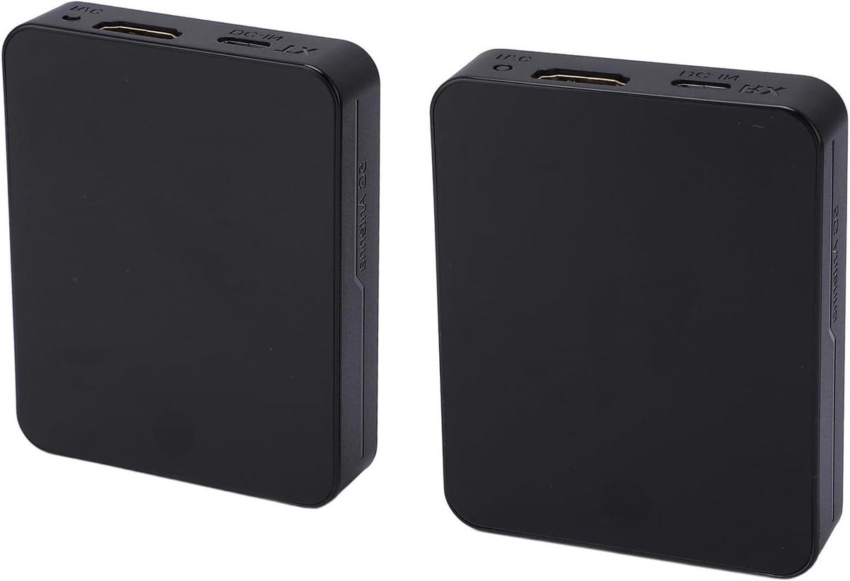 Draadloze Extender - Zender Ontvanger - Scherm Delen - Dual-band 60M - 4K 30Hz - Zwart