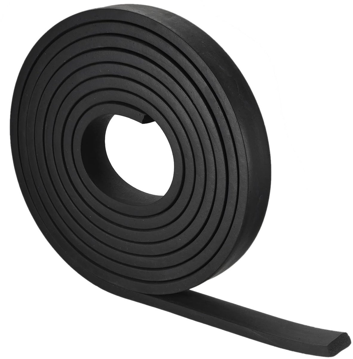 Dailygoods - EPDM Rubberen Schuimstrip voor Afdichting en Isolatie 10 mm x 20 mm x 4000 mm
