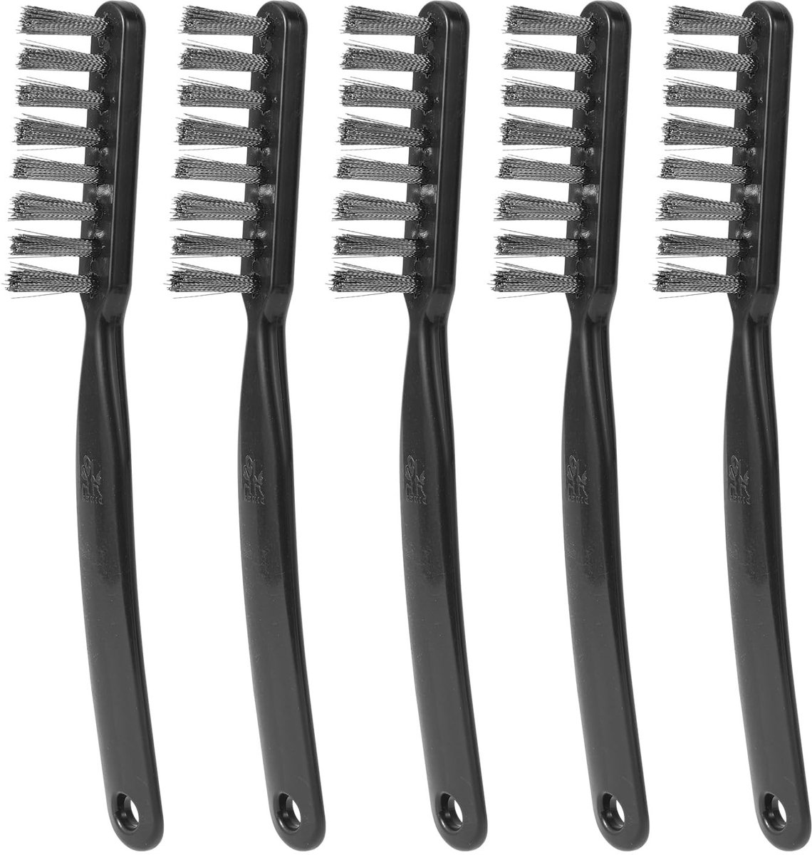 Dailygoods - Set van 5 RVS Staalborstels voor Reinigen en Onderhouden