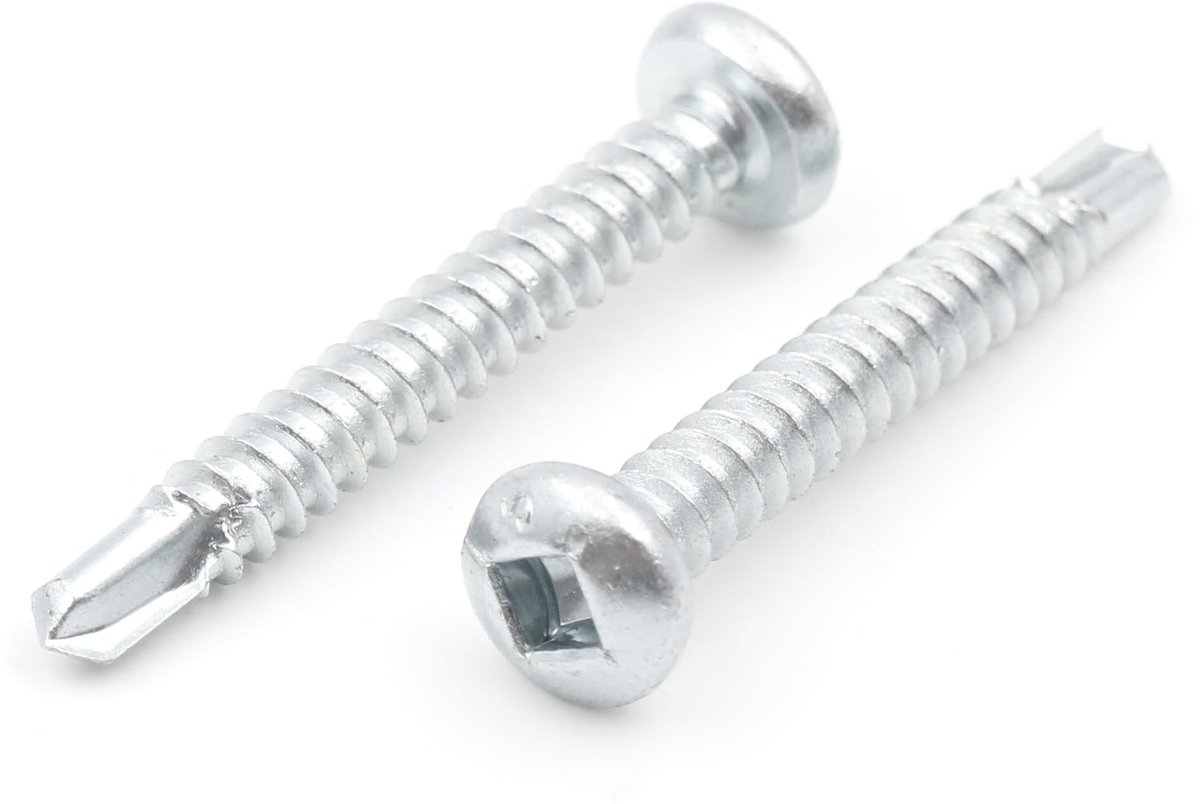 Dailygoods - 200 Stuks Zelfborende Schroeven met Bit voor Meubelbouw