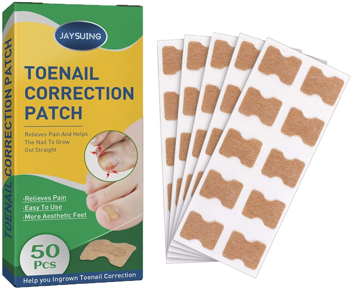Dailygoods - 50 Stuks Teennagelcorrectie voor Ingegroeide Teennagels