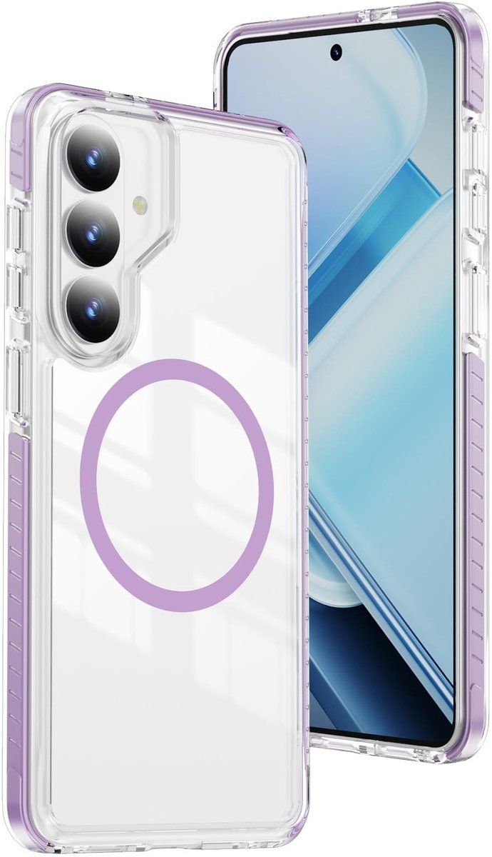 Dailygoods - Transparante Magnetische Beschermhoes voor Samsung Galaxy S26+