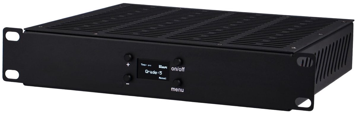 Dailygoods - 10-inch 1U Rackmount Koelende Ventilator Tray met 4 Actieve Ventilatoren