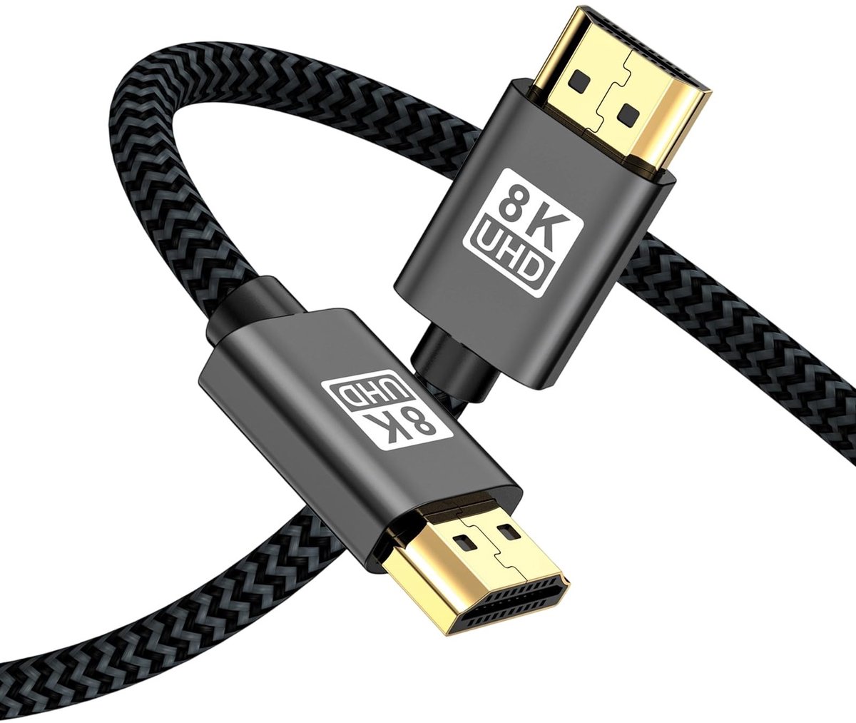Dailygoods - Actieve DisplayPort naar HDMI-kabel 2 m voor Hoge Resolutie