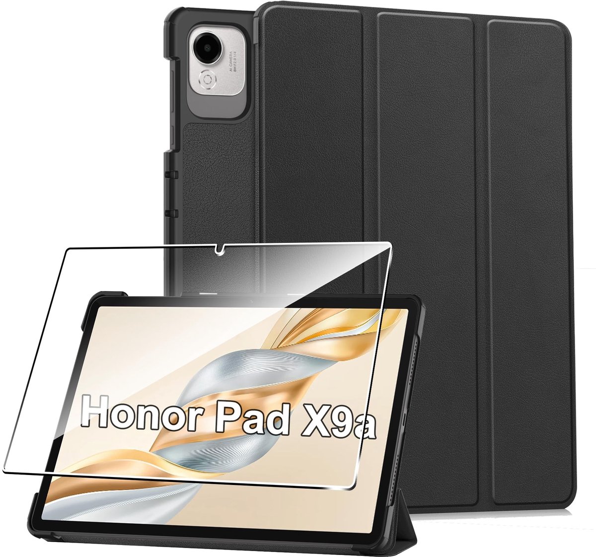 Dailygoods - Beschermhoes met Standaard voor Honor Pad X9a 11,5 inch