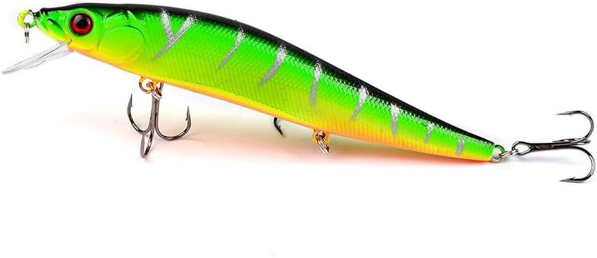 Vis Aas - Kunstaas Wobblers - Roofvis Vangen - Realistische Zwembeweging - 115mm 14g - Meerdere Kleuren