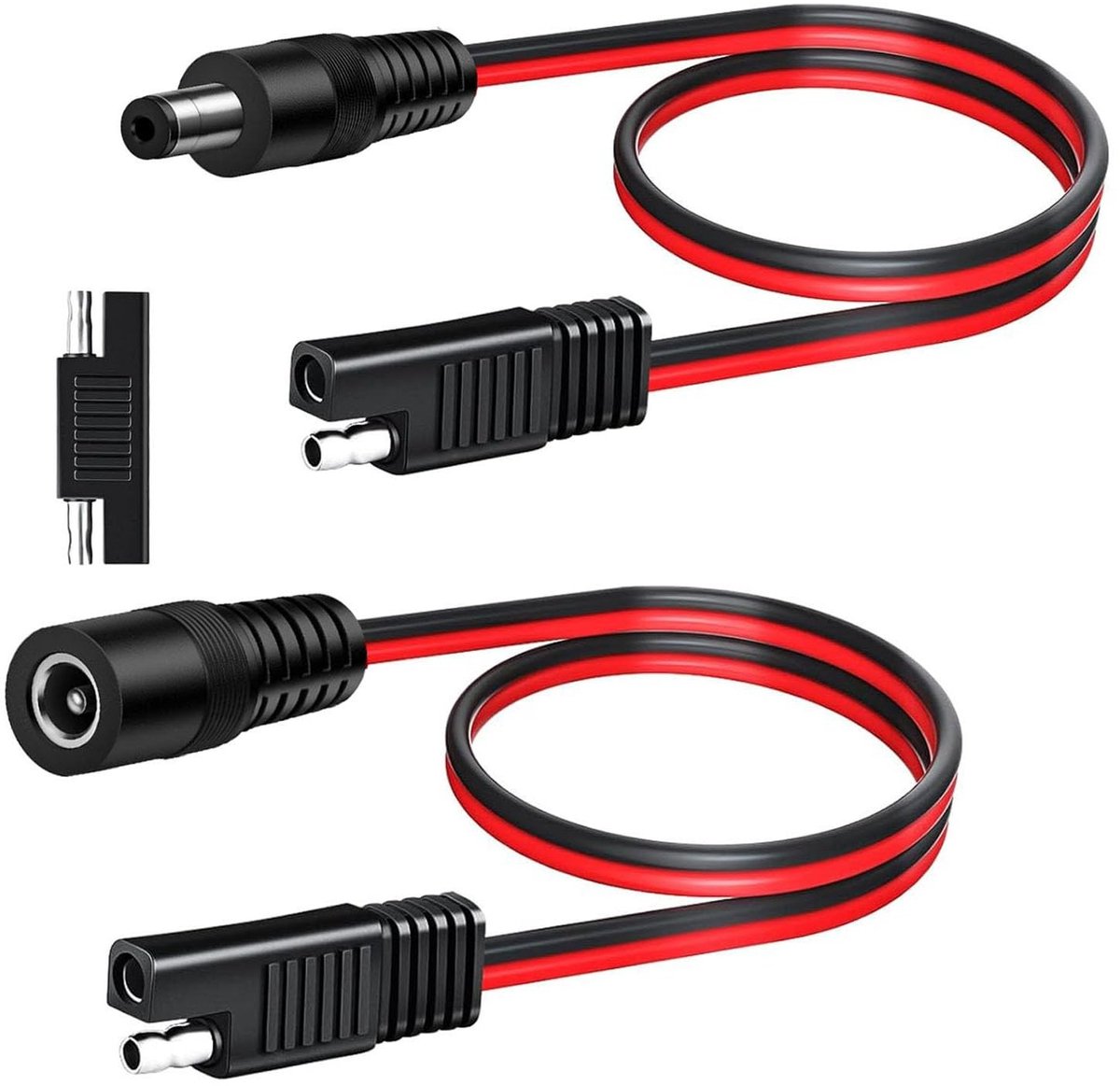 Dailygoods - Innovra - Dailygoods - 14AWG SAE naar DC Adapterkabel 5,5 x 2,5 mm voor Zonnepaneel