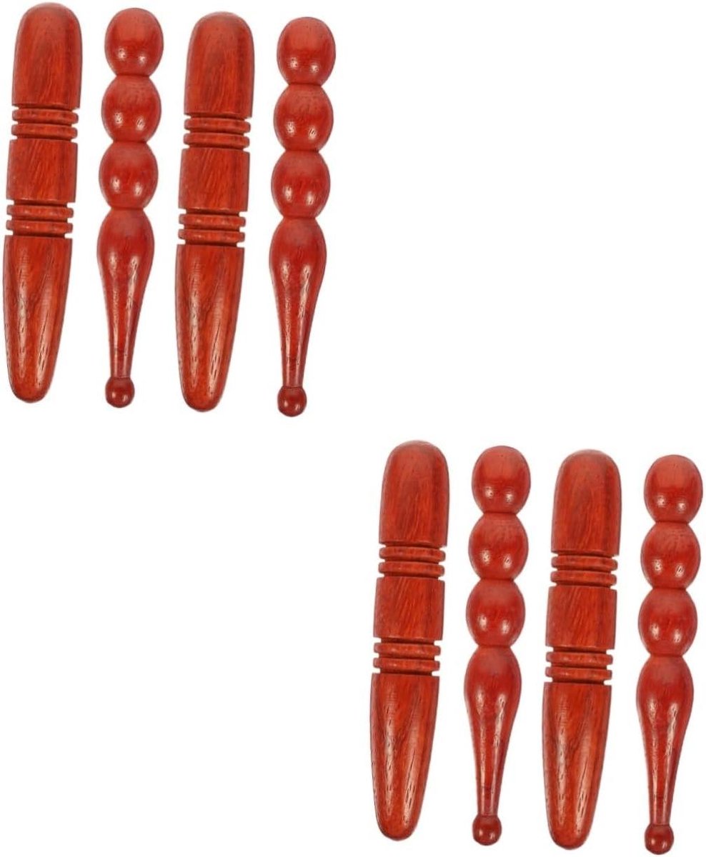 Massage Stokken - Triggerpoint Tools - Spierontspanning Bevorderen - Ergonomisch Ontwerp - 8 Stuks - Diverse Kleuren
