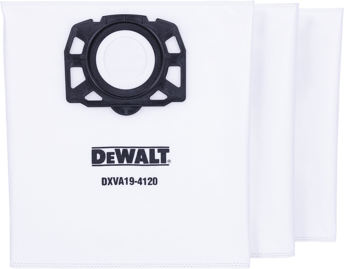 DeWalt Serie - Stofzuigerzak - 20-30L - 3 Stuks - Synthetische Vezel