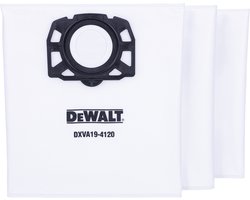 DeWalt Serie - Stofzuigerzak - 20-30L - 3 Stuks - Synthetische Vezel