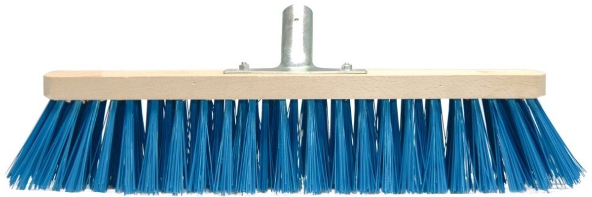 Vorel - Straatbezem - PVC - Houten Korpus - Metalen Bevestiging