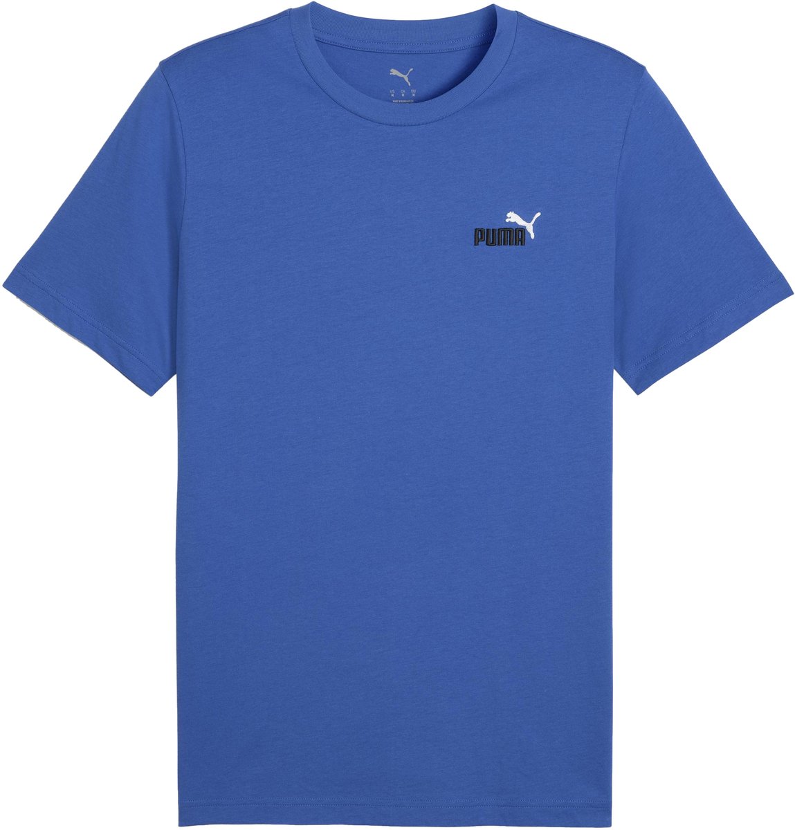T-shirt Ess 2-kleurig met klein logo Mountain Bleu