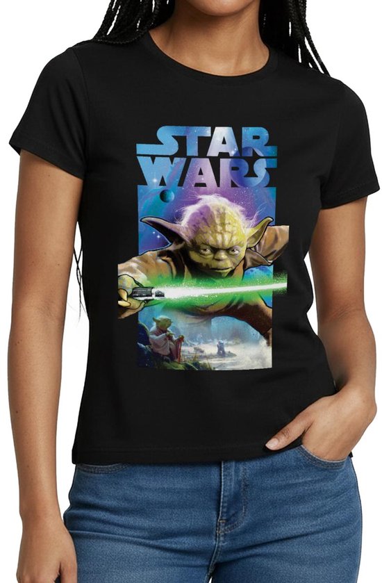 Star Wars Meester Yoda T-Shirt Dames
