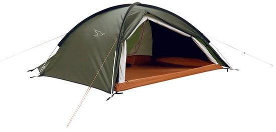 Easy Camp Rondane 2 Tent 2 Persoons Lichtgewicht Koepeltent Aluminium stokken Groen van Merkloos — afbeelding 5