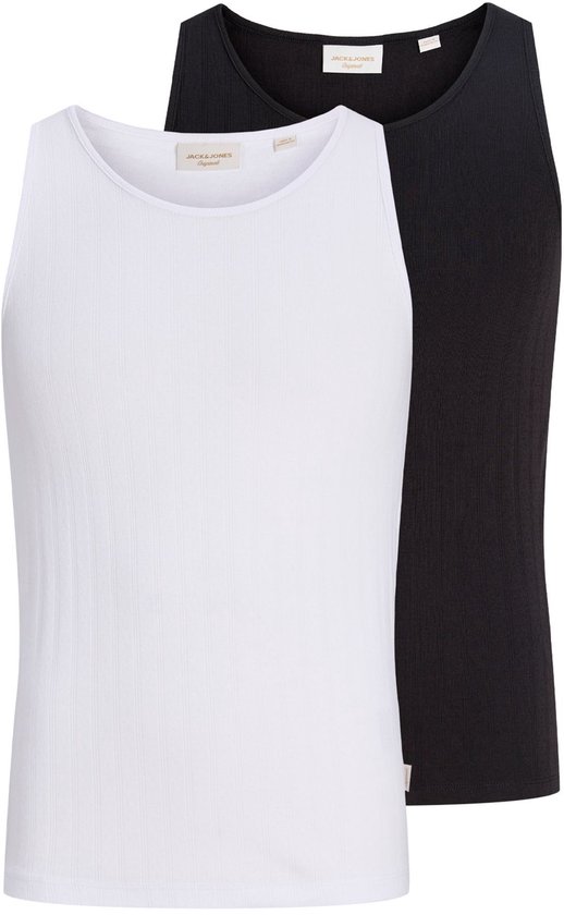 JACK&JONES ORIGINALS - JORCOTEDAZUR POINTAL TANK TOP 2PK MP Pantalon Homme