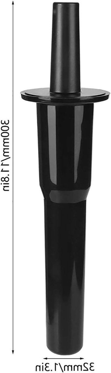 Plastic Blender Tamper Vervangingsonderdeel voor Mixers - Blender Tamper Tool en Accessoire voor Efficiënt Mixen en Pureren van Merkloos — afbeelding 5