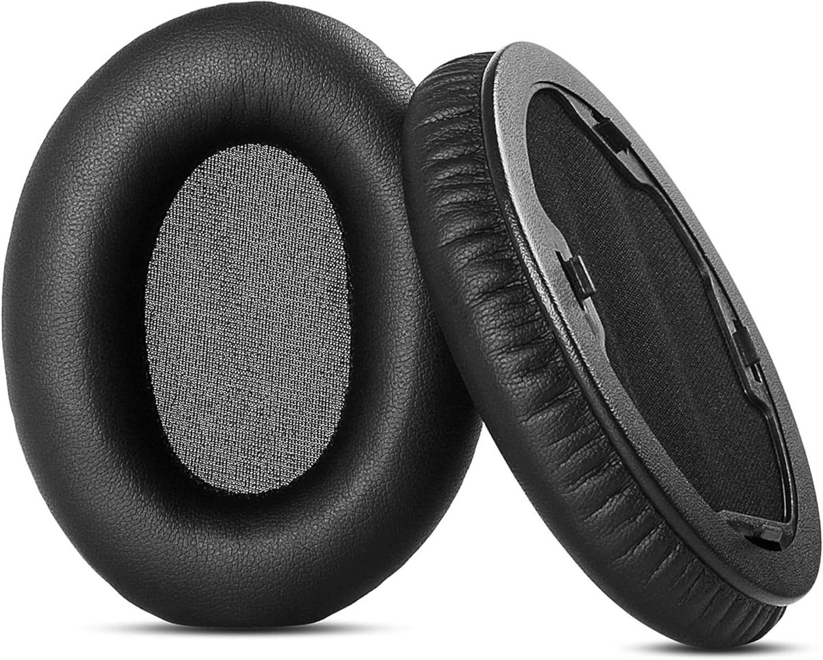 Zwarte vervangende oorkussens voor hoofdtelefoon, compatibel met Beats Studio 1.0
