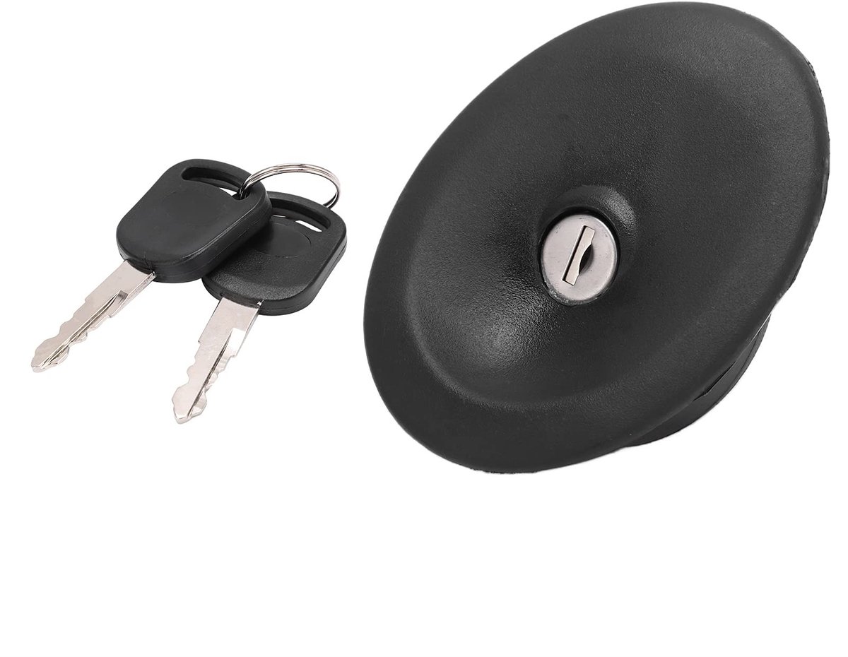 SPHProducts - Lockable Brandstoftankdop met Sleutels - Veiligheid en Bescherming - Geschikt voor Ford Transit MK4 MK5 - Betrouwbare tankdop - 1994-200