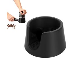 Robuust Tamper Station voor Luxe Café en Premier Espresso – Verbeterde Stabiliteit en Extractie – Koffiemaker Accessoires voor Perfecte Espresso en Koffie Bereiding