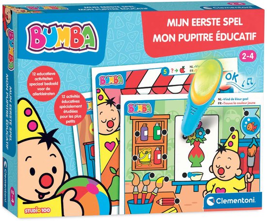 Education Clementoni - Bumba Mijn Eerste Quiz - Educatief Speelgoed 2-4 Jaar - Interactieve Pen van Clementoni — afbeelding 4