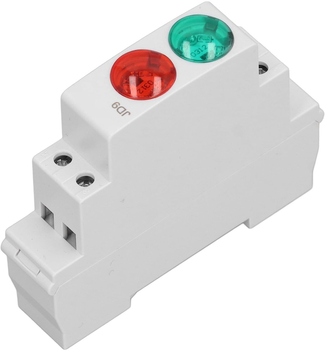 Allecto - Dual Light LED Indicator Licht - Ruimtebesparend - Efficiënt - Geschikt voor Din Rail - Energiezuinig - Compact ontwerp - Hoogwaardige ve...