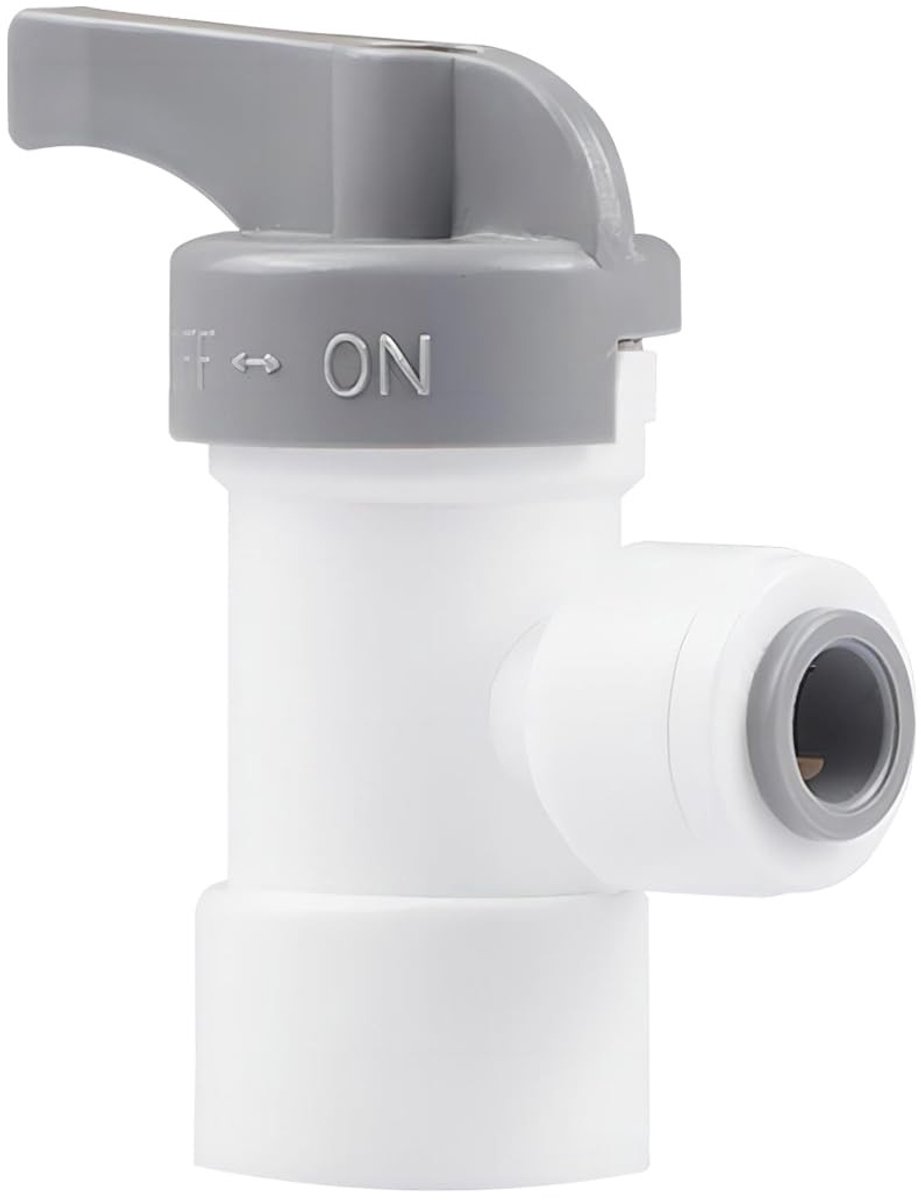Qrity 1/4" Valve Tap - Koppeling Adapter voor Waterfilter - Snelle Aansluiting