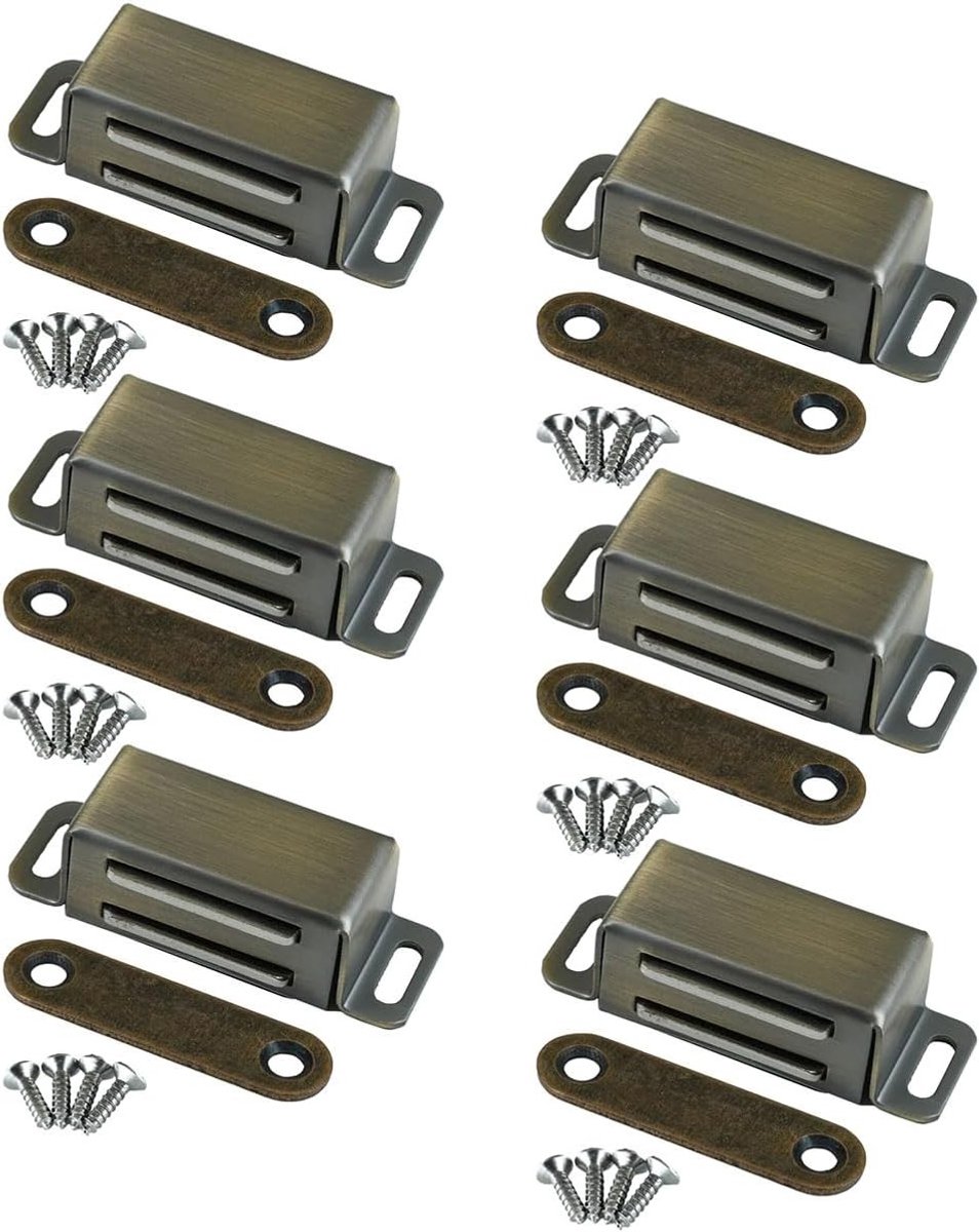 Sterke Magnetische Deursluiters voor Keukenkastdeuren - RVS Magneten, 8 kg Kracht, Set van