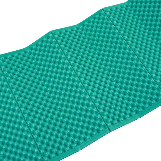 Opvouwbare Slaapmat - Kampeer mat Picknick kleed - Buiten slapen - Eierkrat ontwerp - 190 x 61 cm - Grijs van Merkloos — afbeelding 3