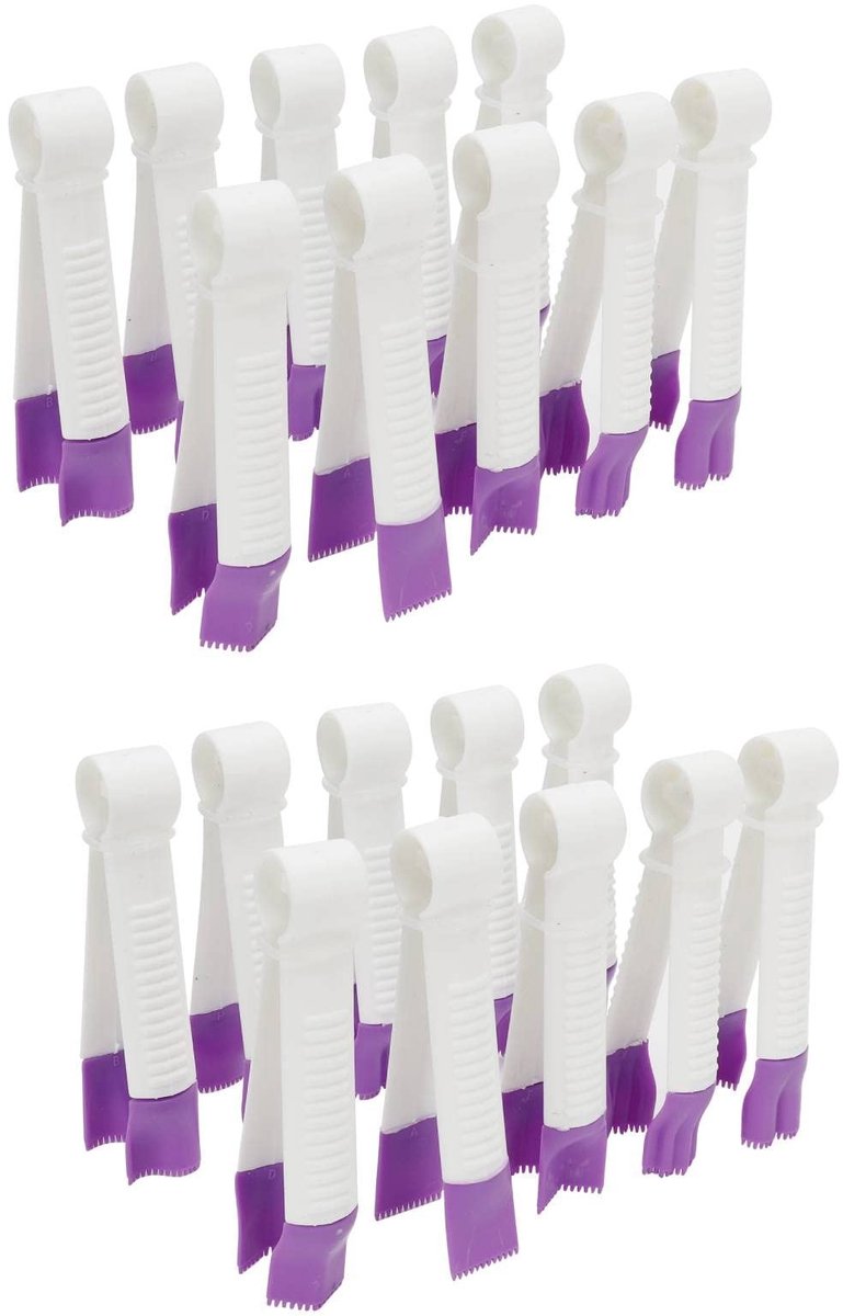 NTH products- Cake Lace Mold - 20st Cake Lace Clips - Pincet Clips - Stempel Mold - Fondant Decoratie Tool - Graveren Bloem - Decoratievorm