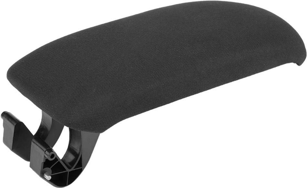 MTTproducts- Armsteun Cover Zwart - Middenconsole - Stof - A3 8P/ 2003-2013 - 8P0864245P - Perfecte Pasvorm
