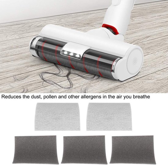 ZEYNOMAX- Stofzuigerfilters 5 Stuks - Universeel Sponsfilter - Motorfilter - Duurzaam - Verbeterde Luchtkwaliteit - Bescherming Stofzuiger