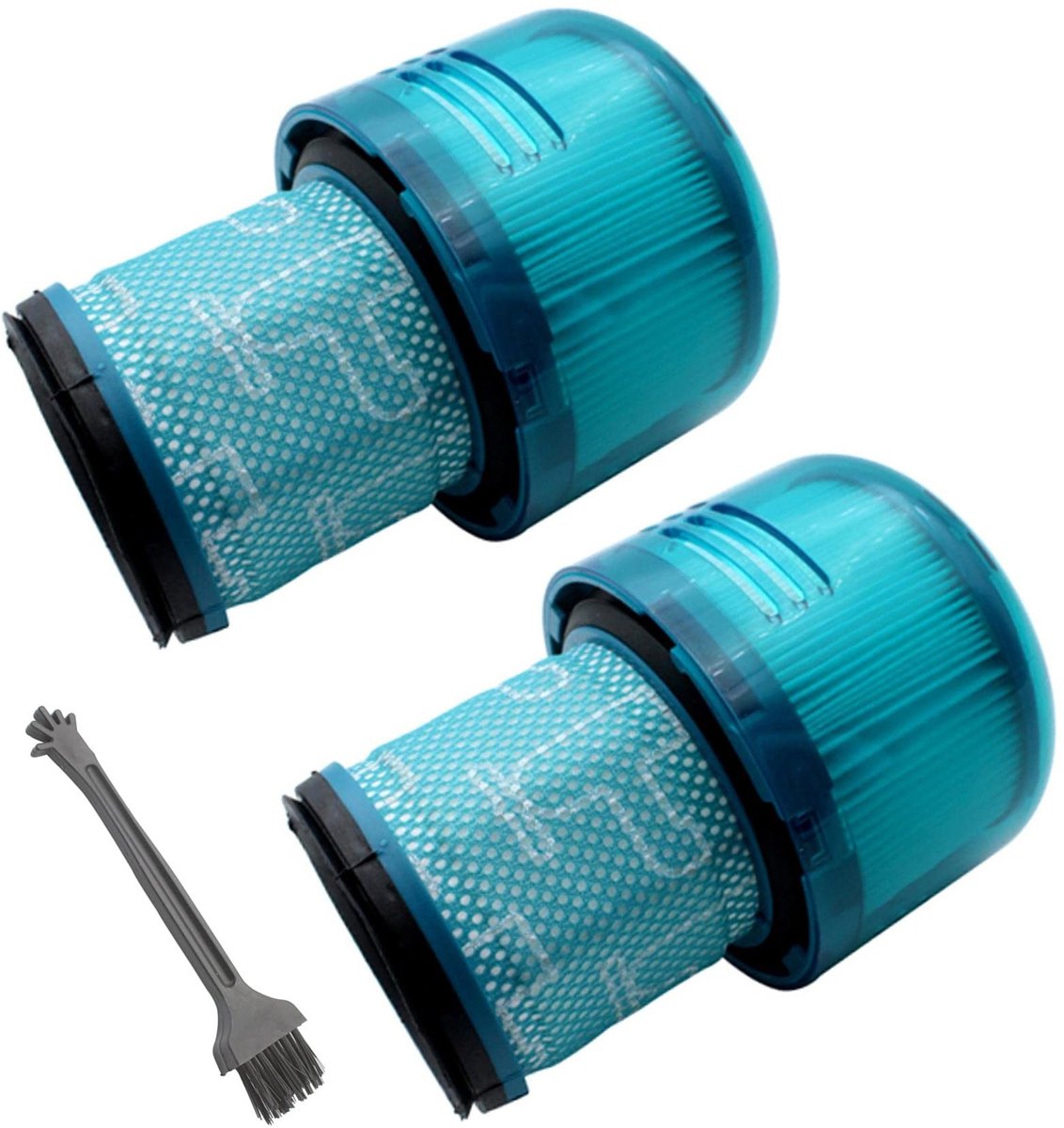 JHUBERS- HEPA Filters 2-Pack - Compatibel met V15/V11/SV14 - Wasbaar Filter - Vervangende Onderdelen - Verbeterde Stofzuigerprestaties - Handwasbaar - Stofzuigerfilters