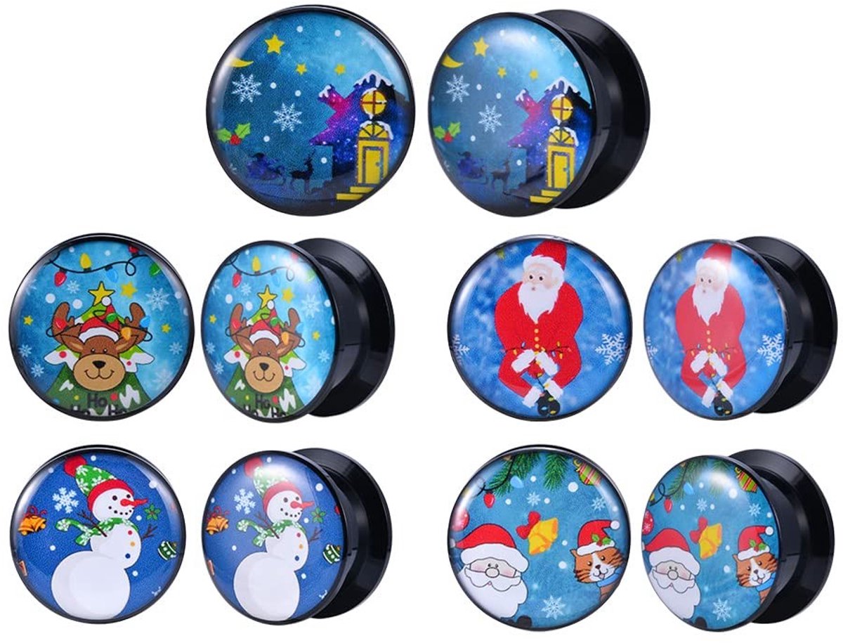 JHUBERS- Tunnel 9/16" (14mm) - Acryl Plugs - Piercing Expander - Modieus Cadeau - Hoogwaardige Kwaliteit - Diverse Maten