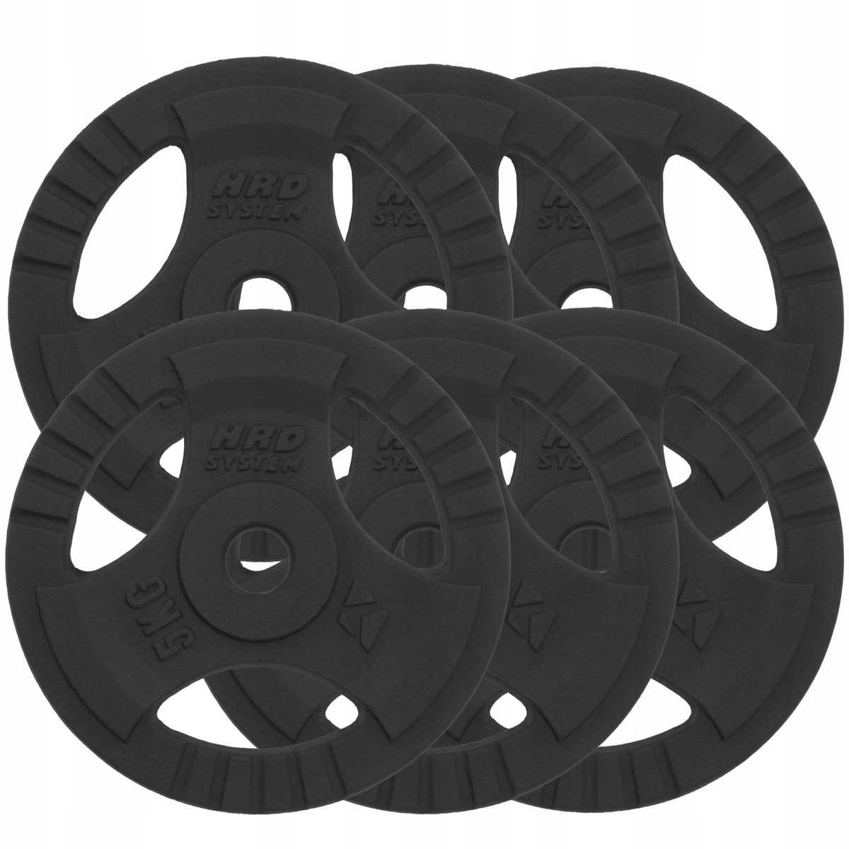 Gietijzeren houderset 30kg - 29mm Grip Schijven
