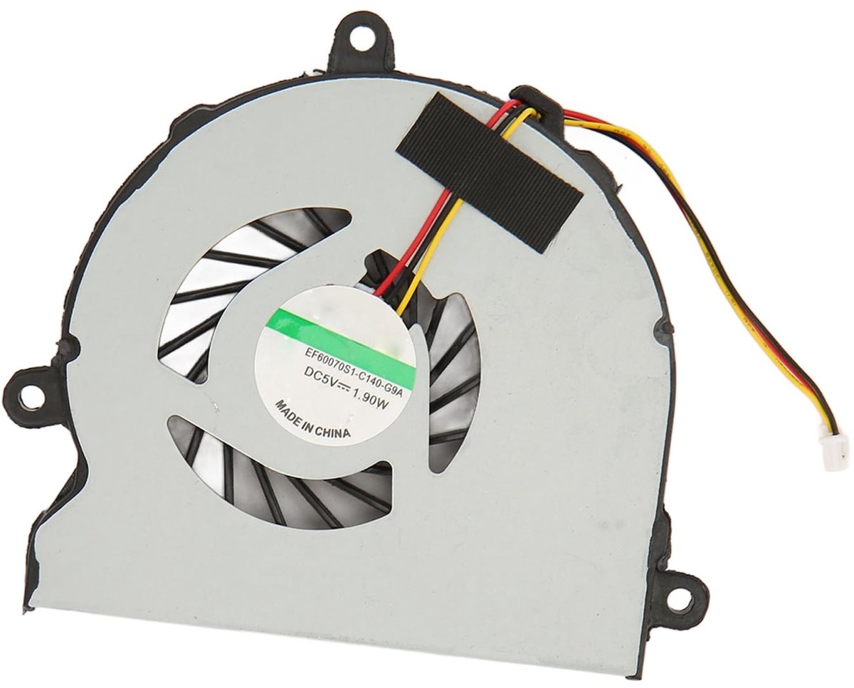 JHUBERS - CPU-koelventilator - Vervangend onderdeel - 4-pins aansluiting - Laptopventilator - Verbeterde warmteafvoer - Geschikt voor 242 G1 250 G3...