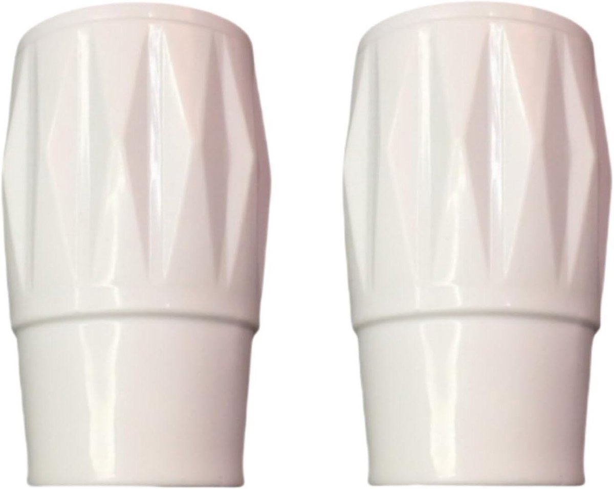 Gordijnroede Eindstukken - Decoratieve Doppen - Raambekleding Afwerking - Eenvoudige Monta