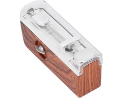 Mini Metronoom - Ritmische Hulp - Muziek Oefenen - Mechanisch Zonder Batterijen - Compact Formaat - Natuurlijk Hout