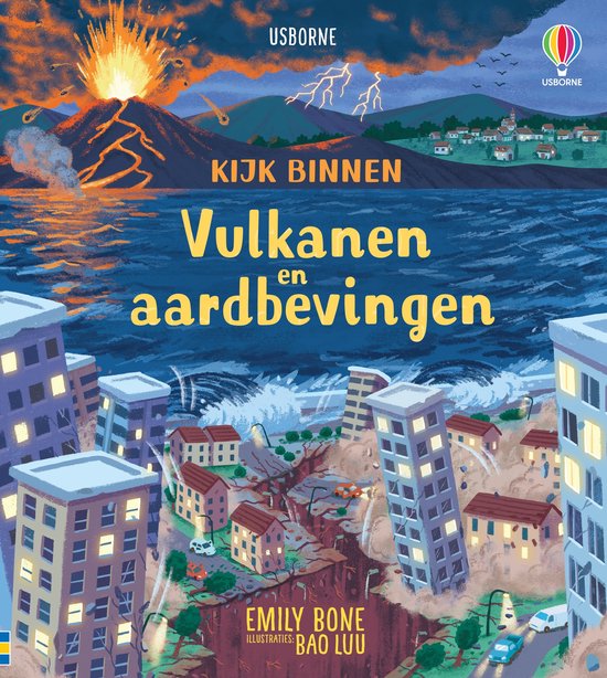 Kijk binnen 1 - Vulkanen en aardbevingen - cover