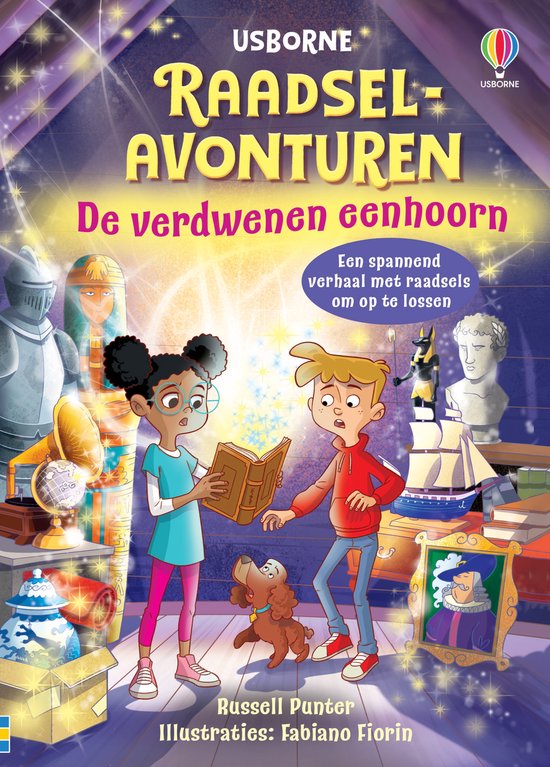 Raadselavonturen 1 - De verdwenen eenhoorn - cover