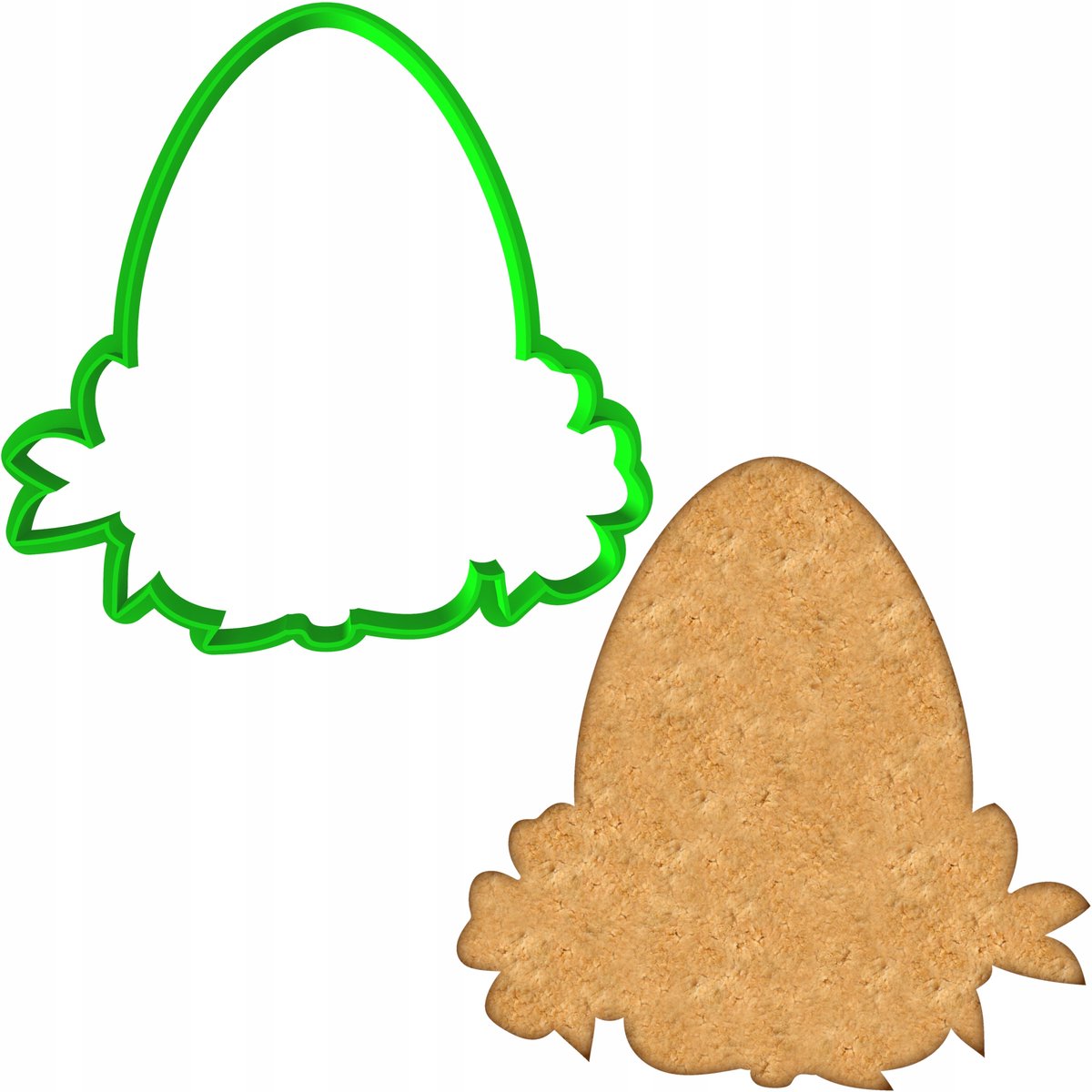 Paasei Koekjesvorm - 10cm - Perfect voor Pasen